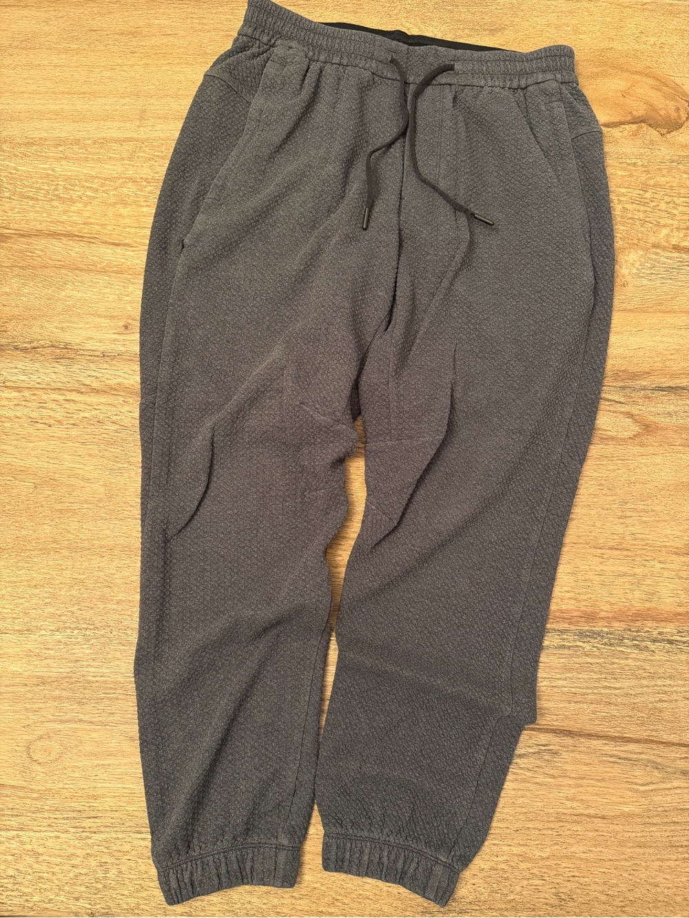 lululemon athletica Dark Gray double knit jogger
